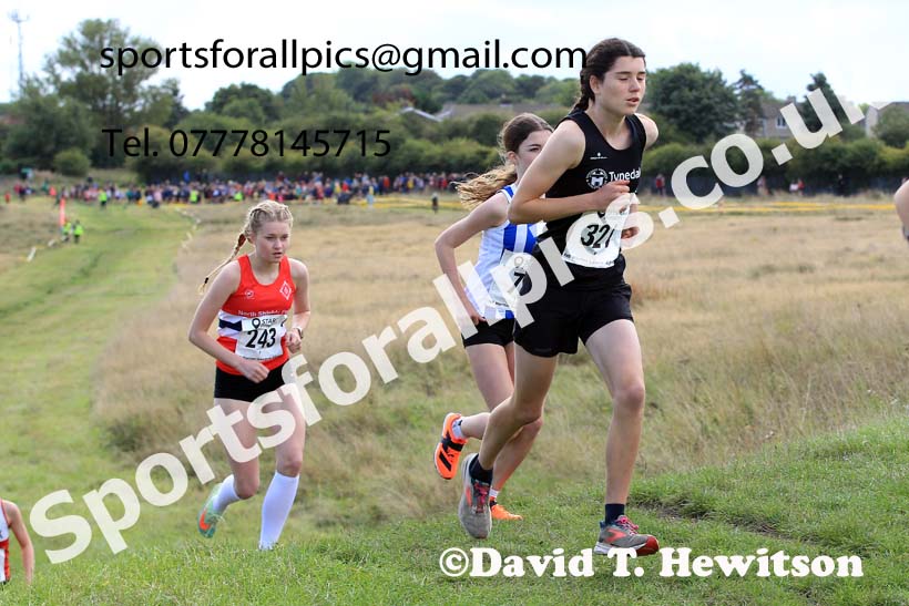 Girls under-15s, 2022 Start Fitness NEHL, Wrekenton. Photo: David T. Hewitson/Sports for All Pics